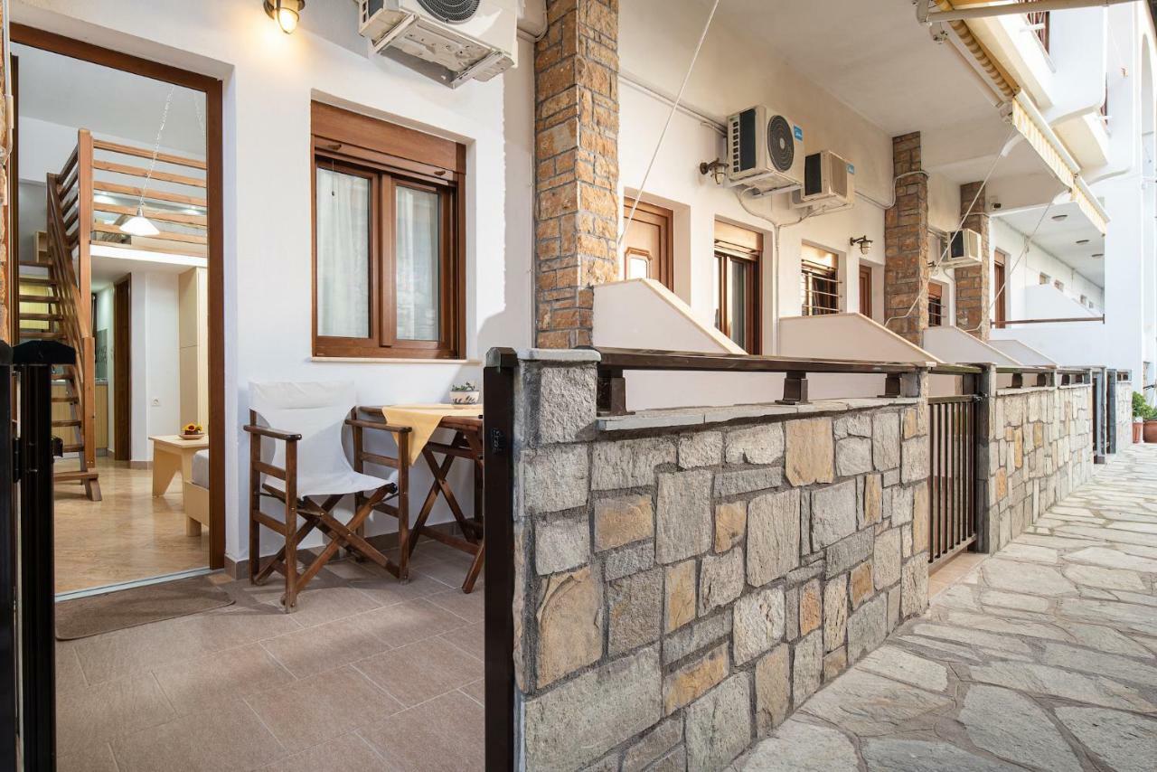 Akti House Psarogiannis Apartments & Studios ブアブロウ エクステリア 写真